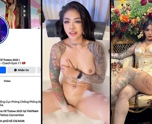 Thủy Tạ lộ thêm clip sex thủ dâm trong bồn tắm và đụ nhau với anh trai 6 múi xăm trổ Vailonxx