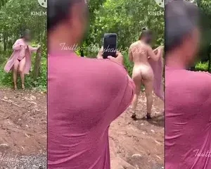 Myhanh2000 cởi đồ phô dâm nhờ chú nông dân chụp ảnh